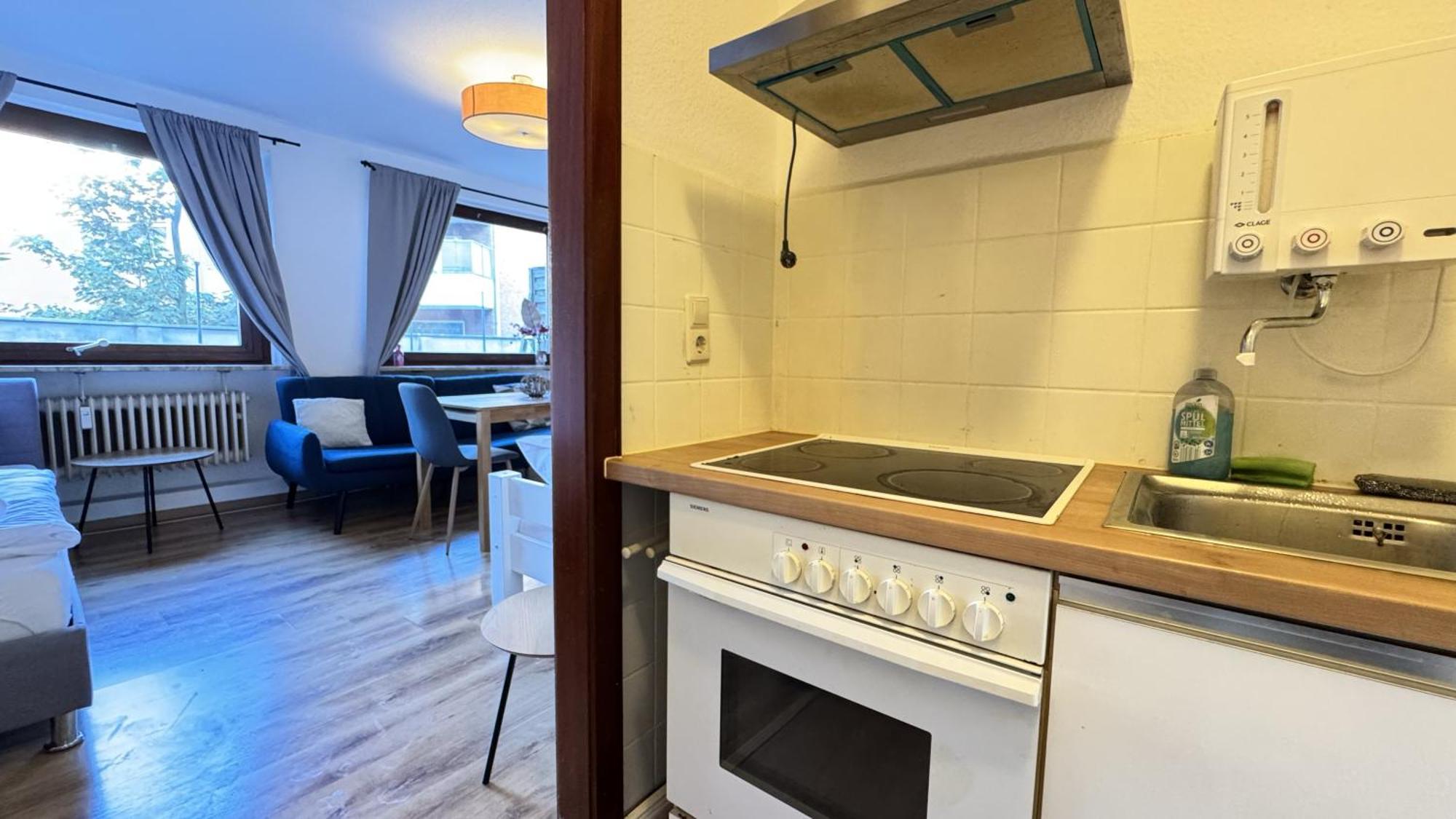 Studio-Apartments Fuer Monteure & Businessgaeste Zentral In Neumunster Bagian luar foto